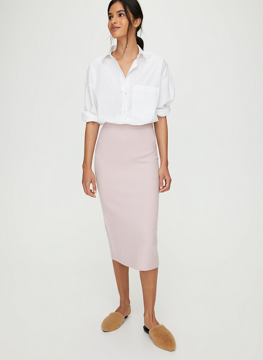 JOHAN SKIRT - Wool-blend pencil skirt JOHAN SKIRT - Wool-blend pencil skirt