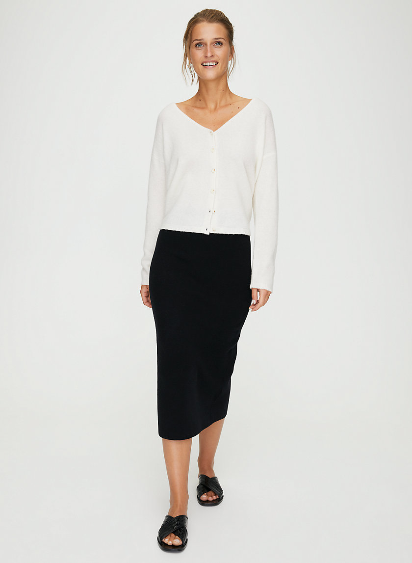 JOHAN SKIRT - Wool-blend pencil skirt JOHAN SKIRT - Wool-blend pencil skirt