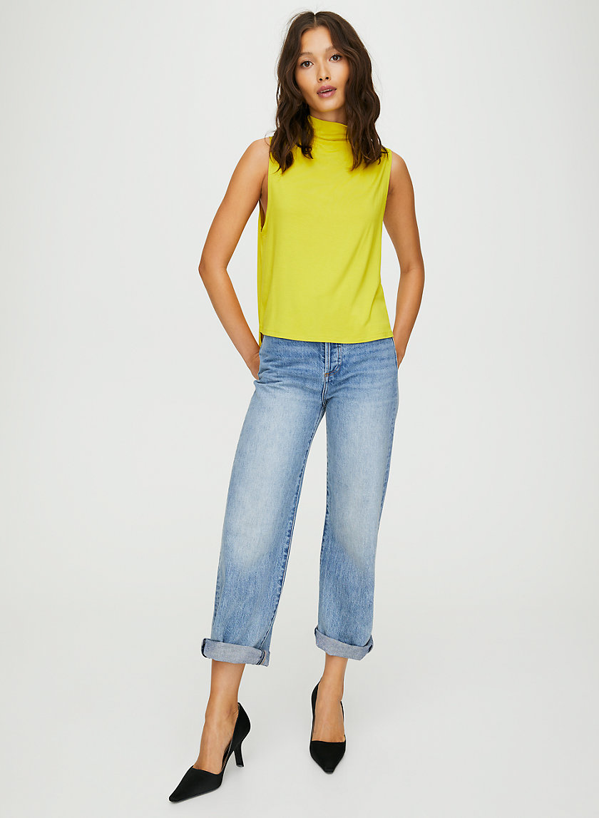 VINCE T-SHIRT - Mock-neck tank top VINCE T-SHIRT - Mock-neck tank top