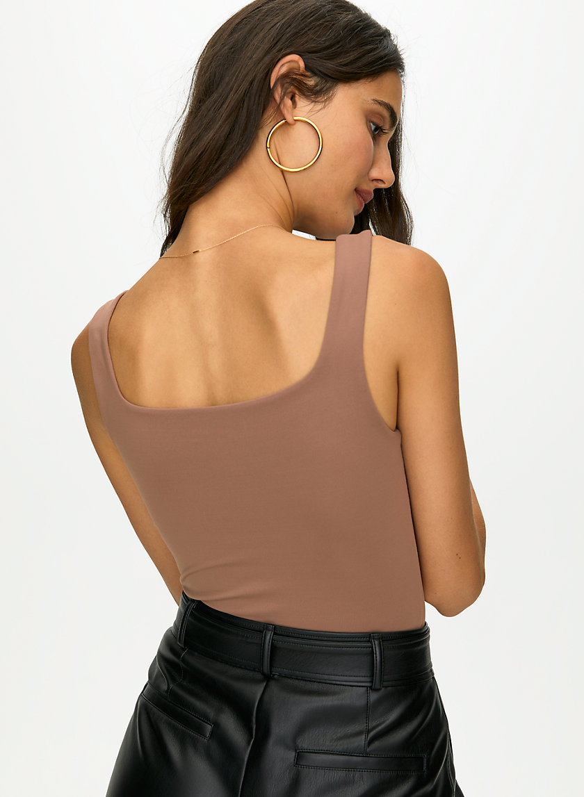CONTOUR BODYSUIT - Square neck, thong bodysuit CONTOUR BODYSUIT - Square neck, thong bodysuit