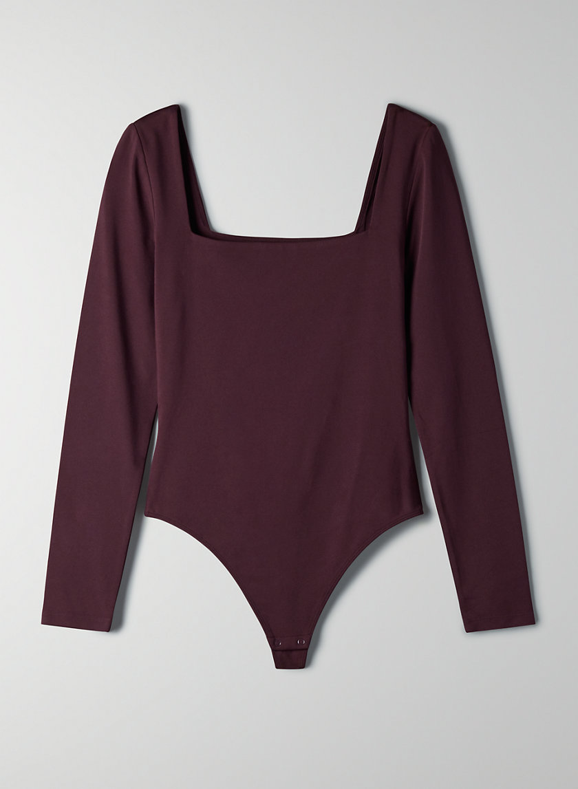 Babaton CONTOUR LONGSLEEVE BODYSUIT Aritzia CA