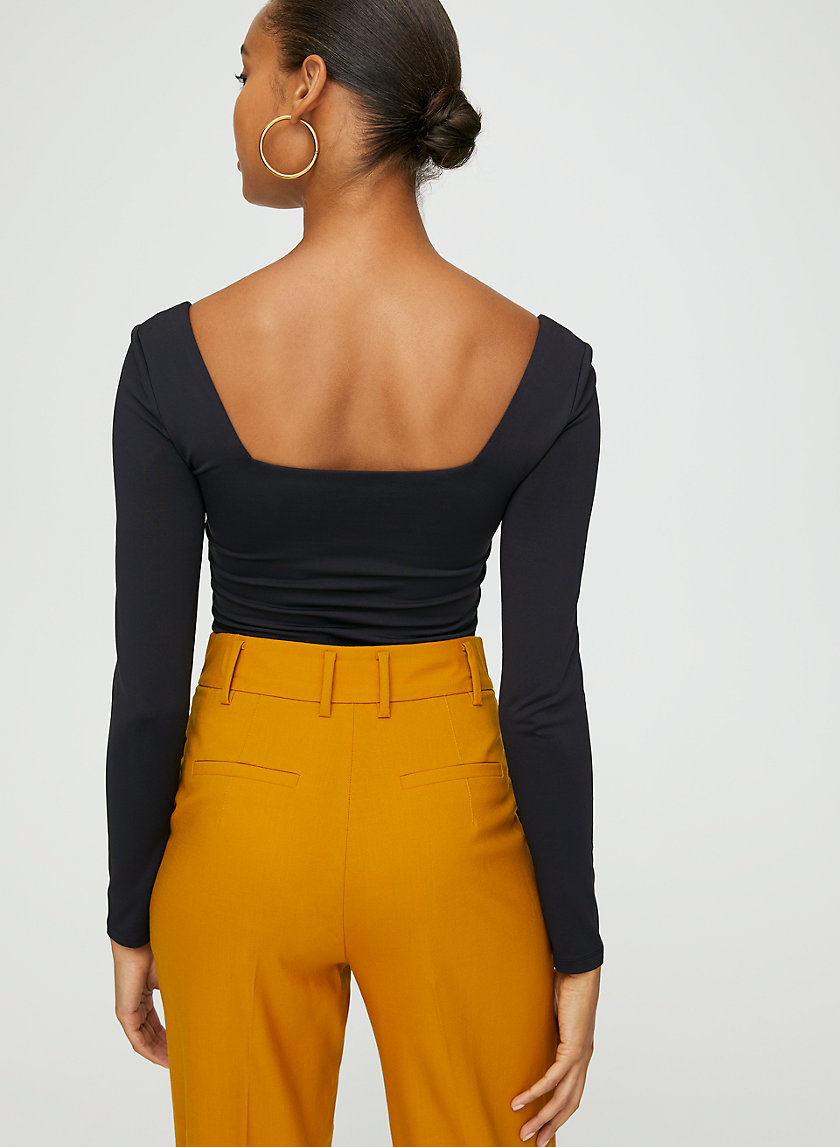 Babaton CONTOUR LONGSLEEVE BODYSUIT Aritzia CA