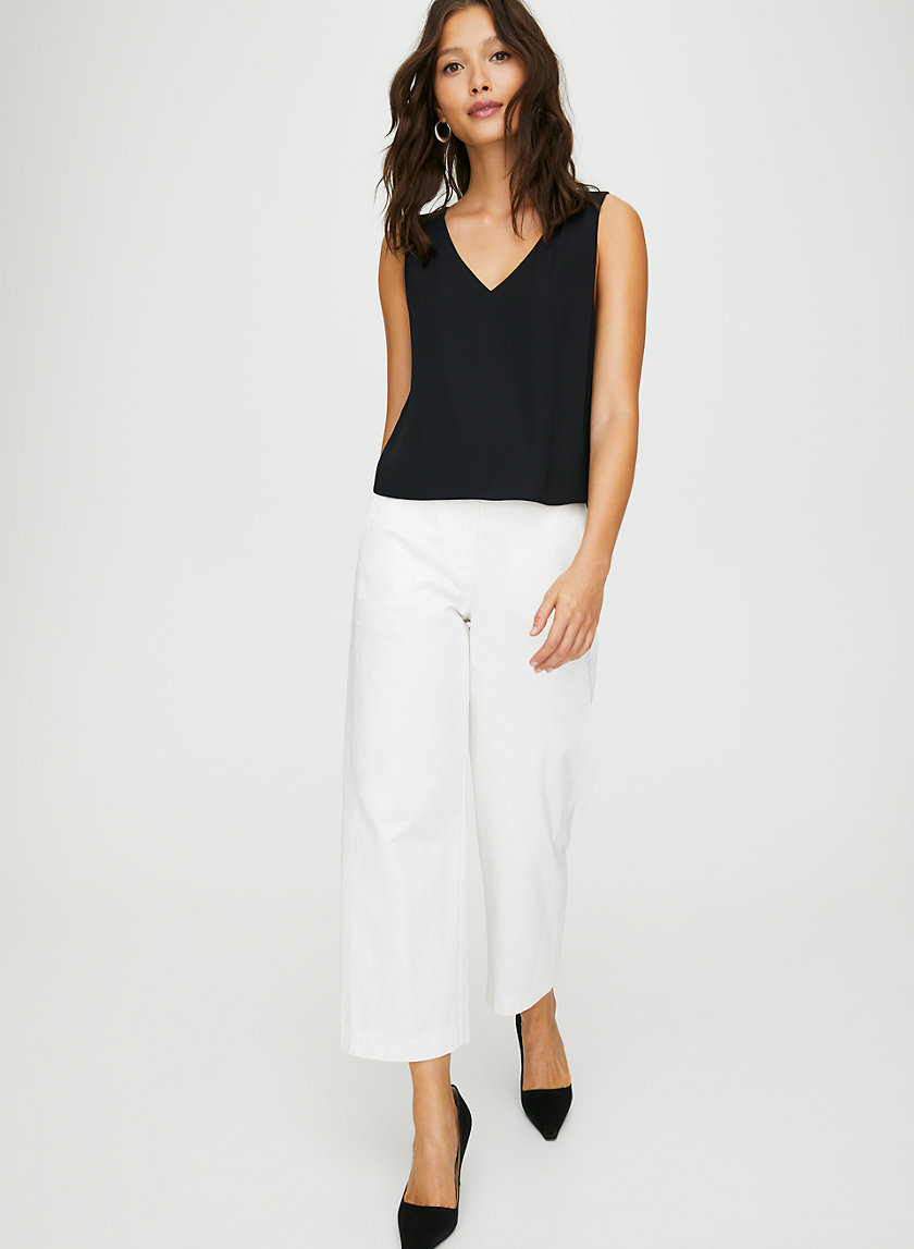 MURPHY BLOUSE - Cropped, sleeveless top MURPHY BLOUSE - Cropped, sleeveless top