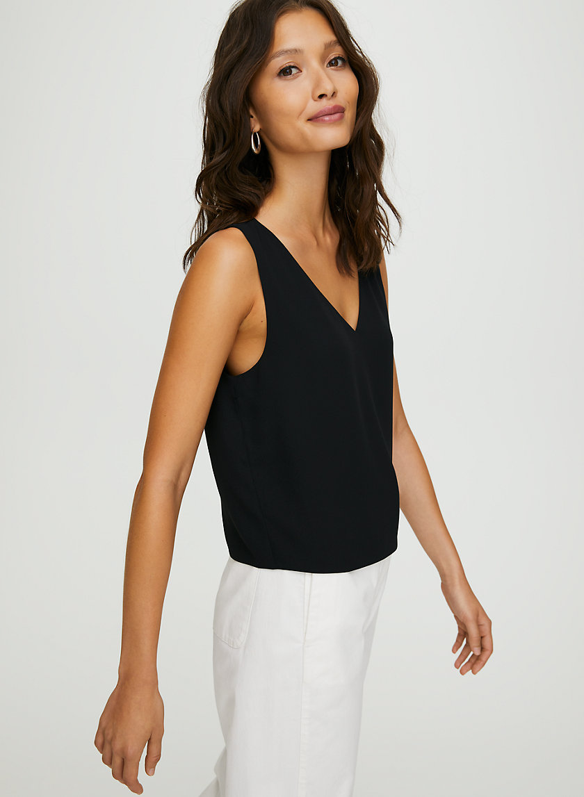MURPHY BLOUSE - Cropped, sleeveless top MURPHY BLOUSE - Cropped, sleeveless top