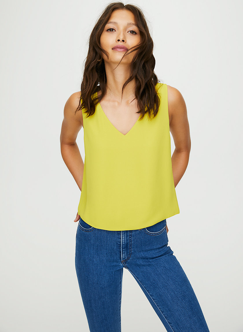 MURPHY BLOUSE - Cropped, sleeveless top MURPHY BLOUSE - Cropped, sleeveless top
