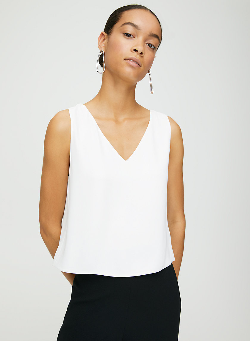 MURPHY BLOUSE - Cropped, sleeveless top MURPHY BLOUSE - Cropped, sleeveless top