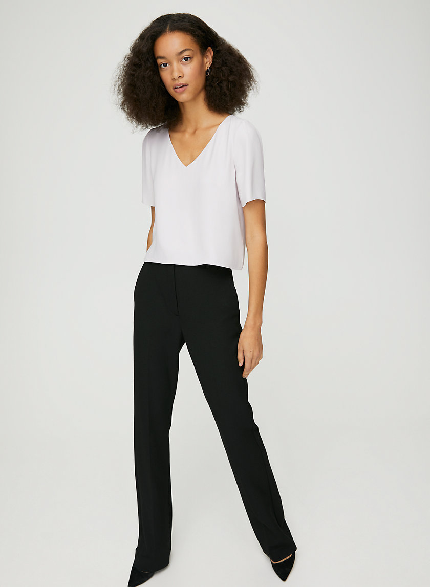 RANDY BLOUSE - Cropped, short-sleeve blouse RANDY BLOUSE - Cropped, short-sleeve blouse