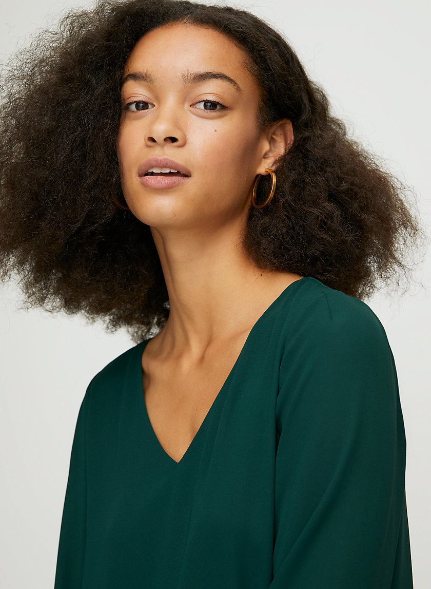 MURPHY LONGSLEEVE - Long-sleeve, V-neck blouse MURPHY LONGSLEEVE - Long-sleeve, V-neck blouse