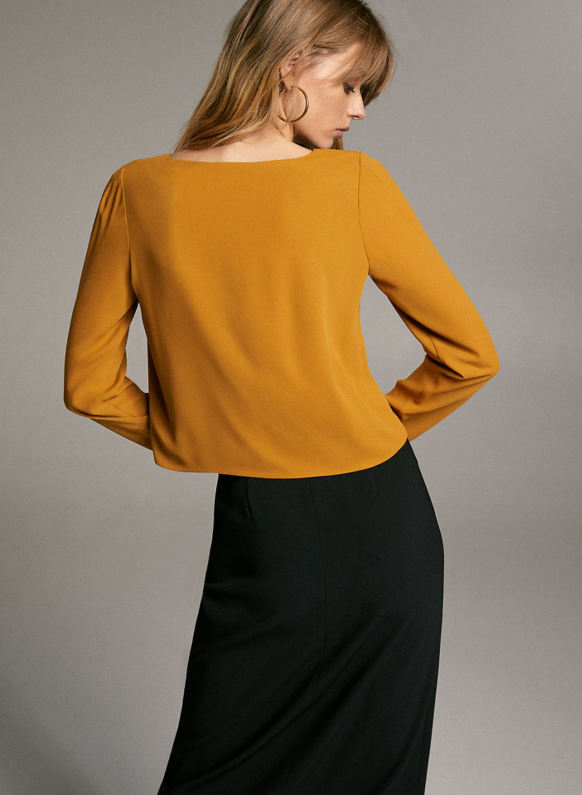 MURPHY LONGSLEEVE - Long-sleeve, V-neck blouse MURPHY LONGSLEEVE - Long-sleeve, V-neck blouse