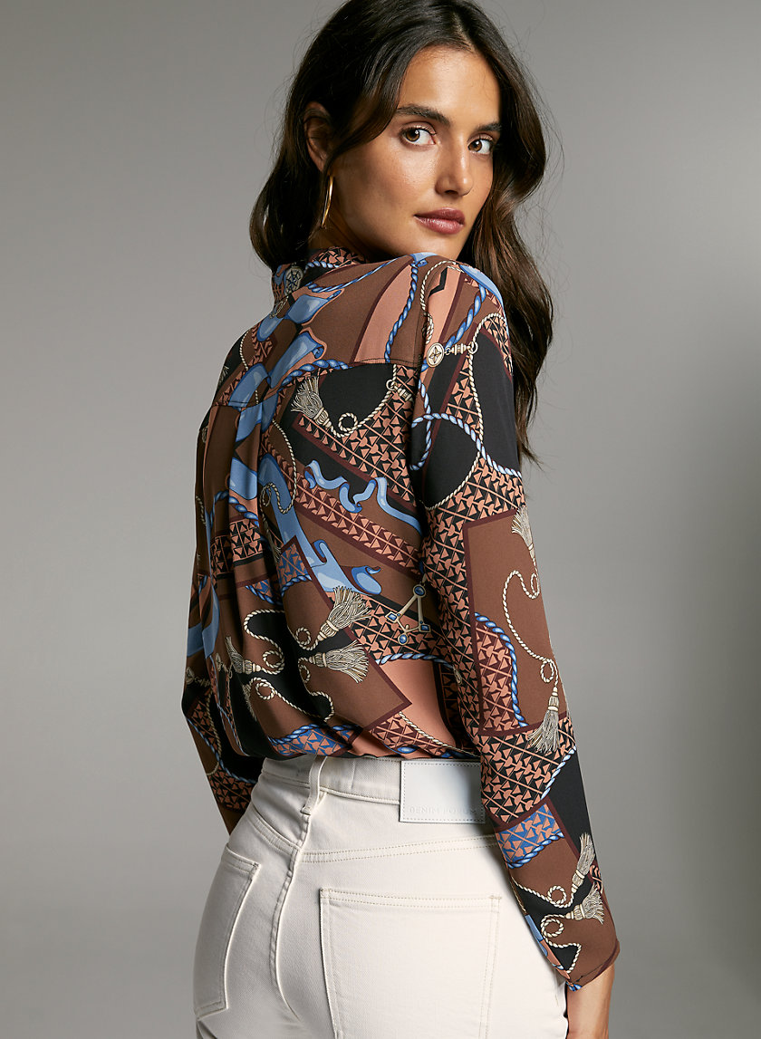 AMBROSE BODYSUIT - Long-sleeve wrap bodysuit AMBROSE BODYSUIT - Long-sleeve wrap bodysuit