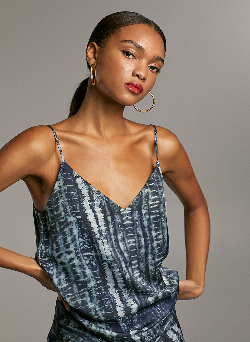 EVERLY CAMISOLE - Silky tie-dye camisole EVERLY CAMISOLE - Silky tie-dye camisole
