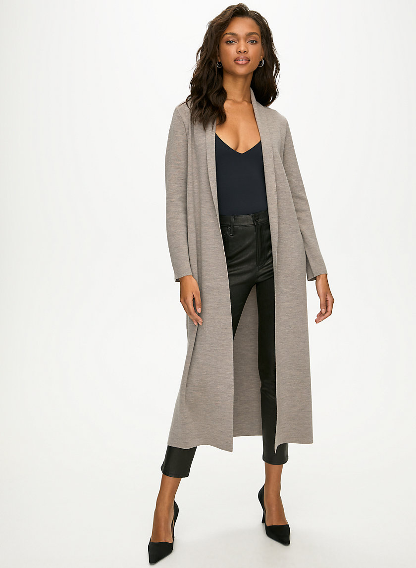KIRBY SWEATER - Lightweight, belted cardigan KIRBY SWEATER - Lightweight, belted cardigan