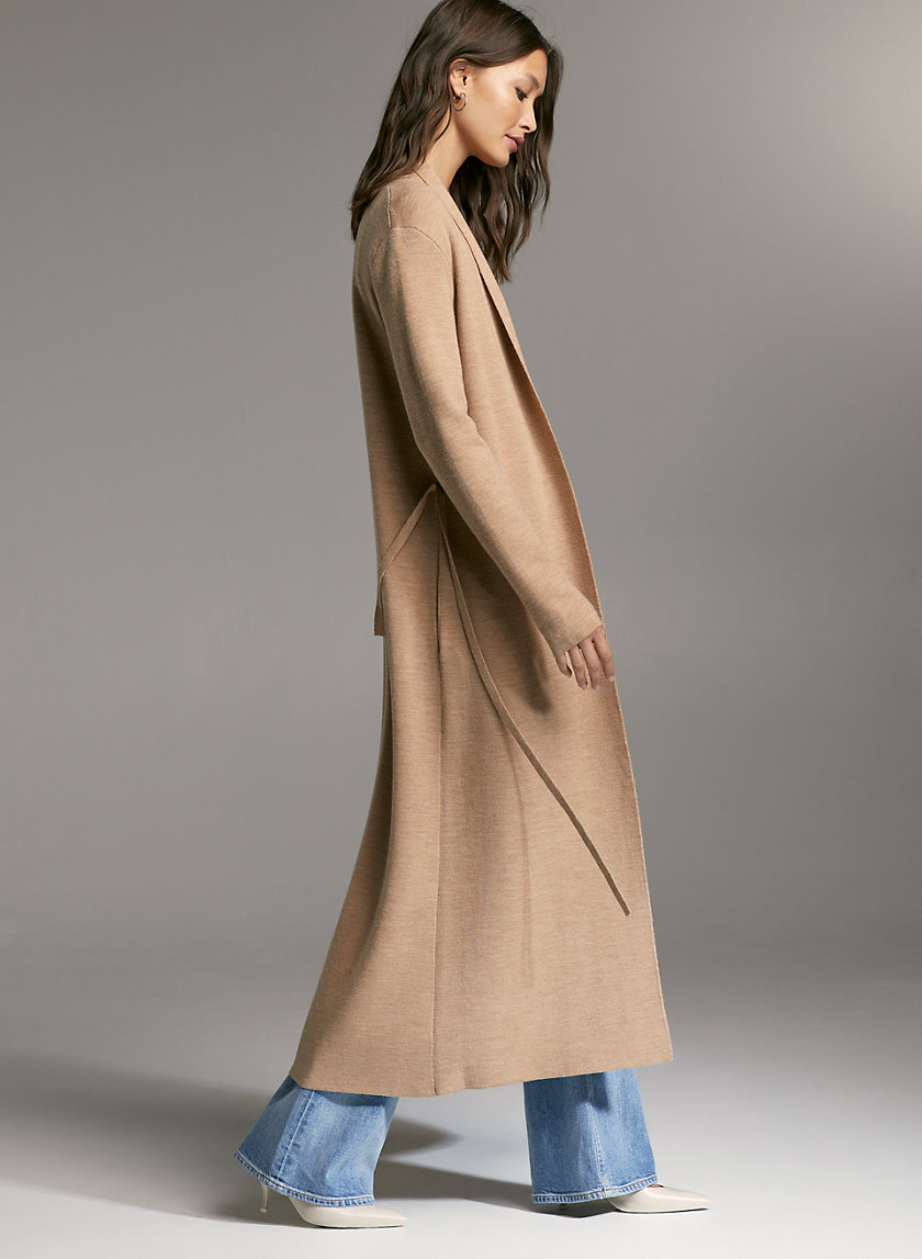 KIRBY SWEATER - Lightweight, belted cardigan KIRBY SWEATER - Lightweight, belted cardigan