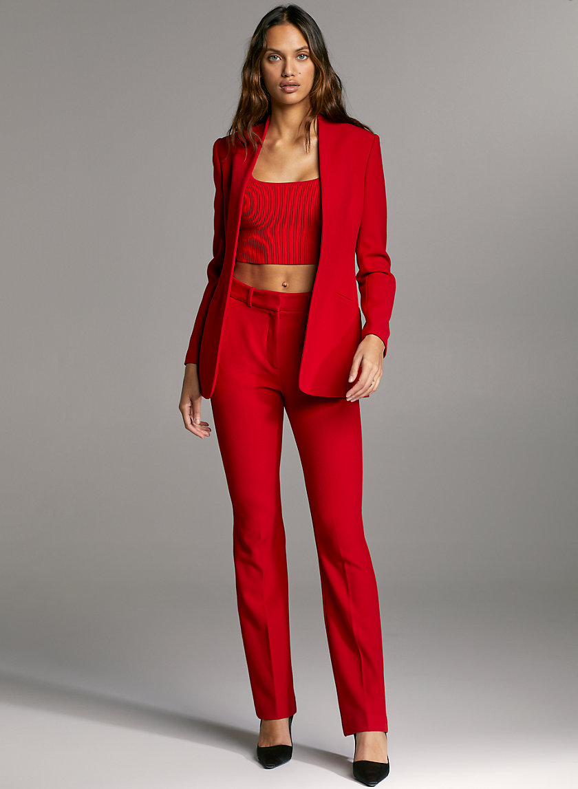 SCULPT KNIT TANK (ARJUN KNIT TOP) - Cropped, ribbed tank top SCULPT KNIT TANK (ARJUN KNIT TOP) - Cropped, ribbed tank top