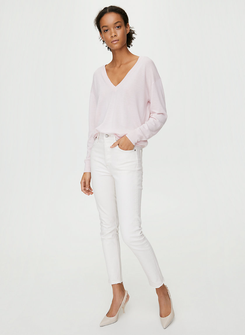 DECLAN SWEATER - V-neck merino-wool sweater DECLAN SWEATER - V-neck merino-wool sweater