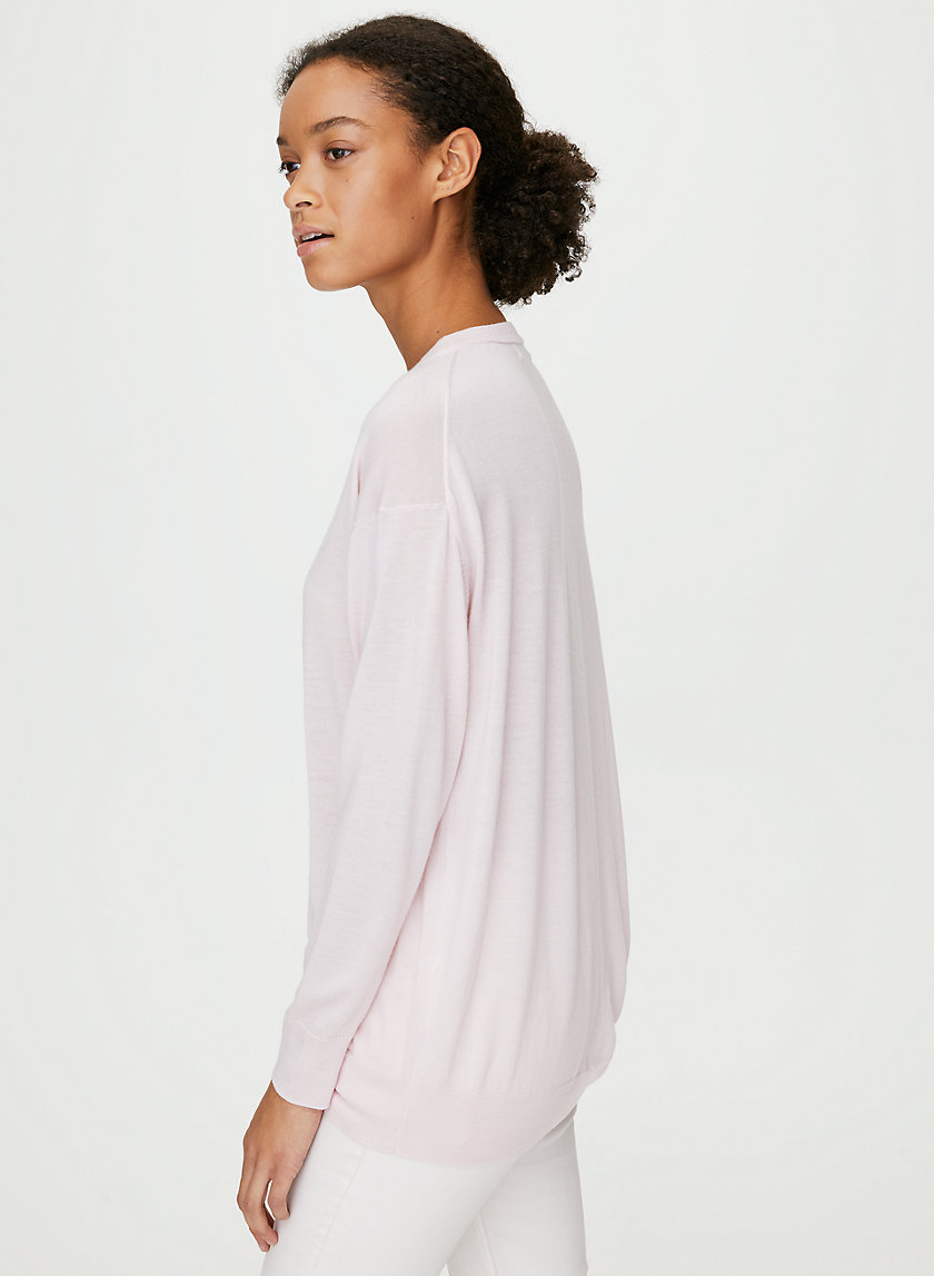 DECLAN SWEATER - V-neck merino-wool sweater DECLAN SWEATER - V-neck merino-wool sweater