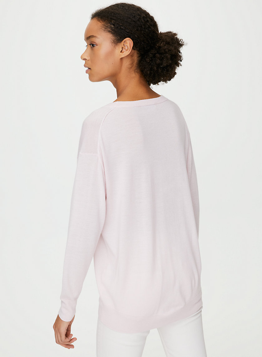 DECLAN SWEATER - V-neck merino-wool sweater DECLAN SWEATER - V-neck merino-wool sweater