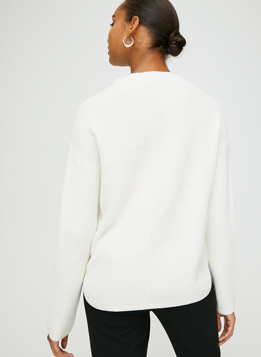 CHALMERS SWEATER - Mock-neck wool sweater CHALMERS SWEATER - Mock-neck wool sweater