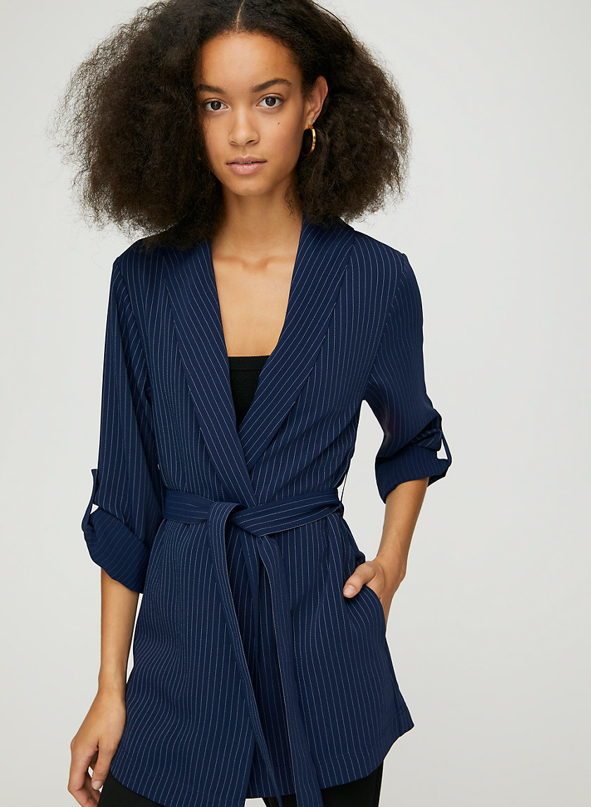 KAHLO ROBE MID - Belted robe jacket KAHLO ROBE MID - Belted robe jacket