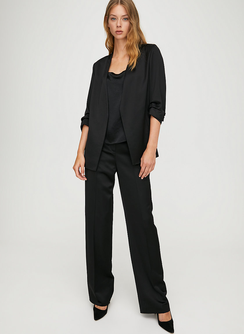 POWER BLAZER - Satin blazer POWER BLAZER - Satin blazer
