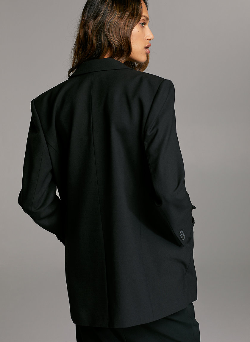 AGENCY BLAZER - Single-breasted boyfriend blazer AGENCY BLAZER - Single-breasted boyfriend blazer