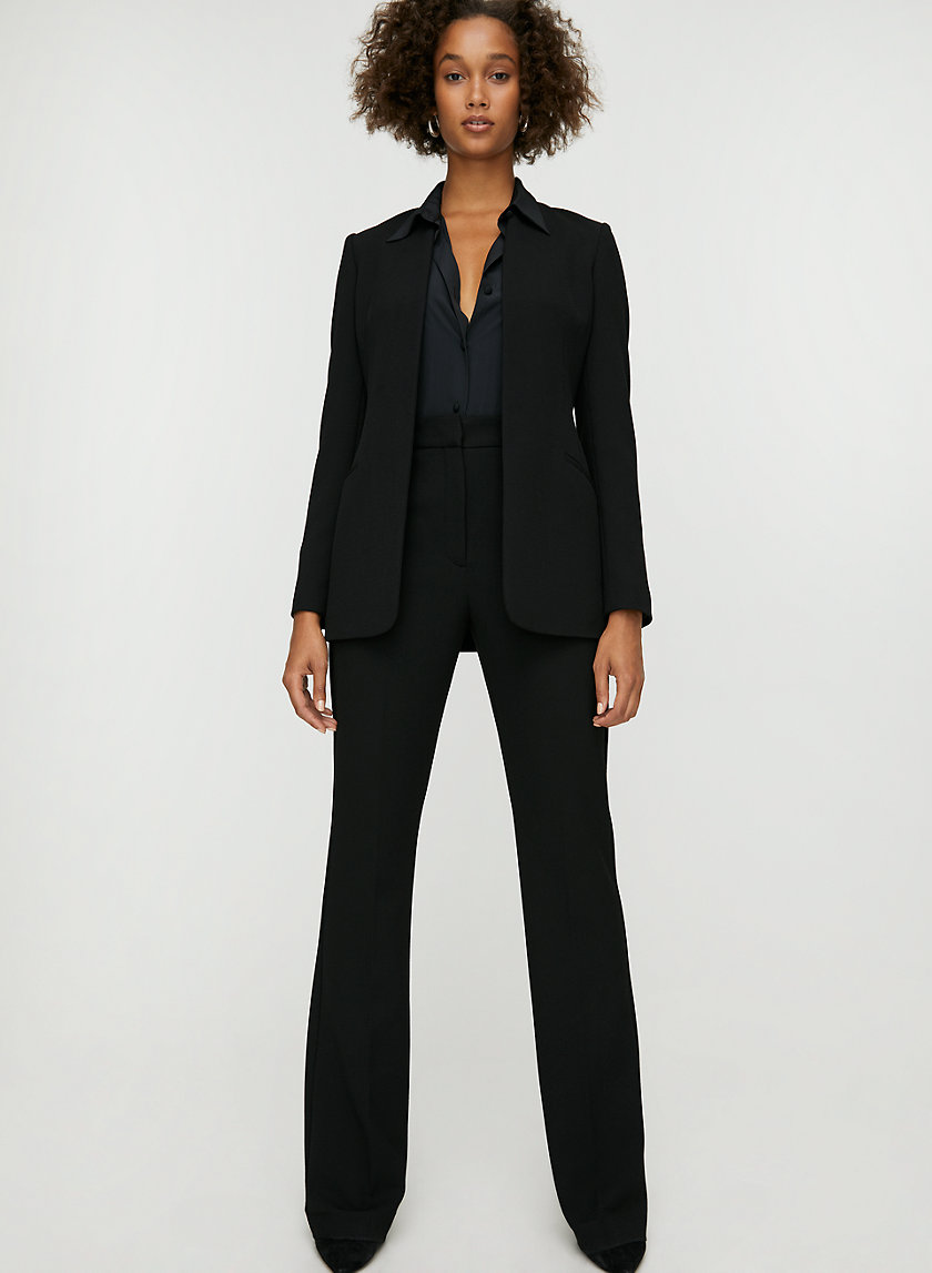 JACKSON BLAZER - Tailored collarless blazer JACKSON BLAZER - Tailored collarless blazer