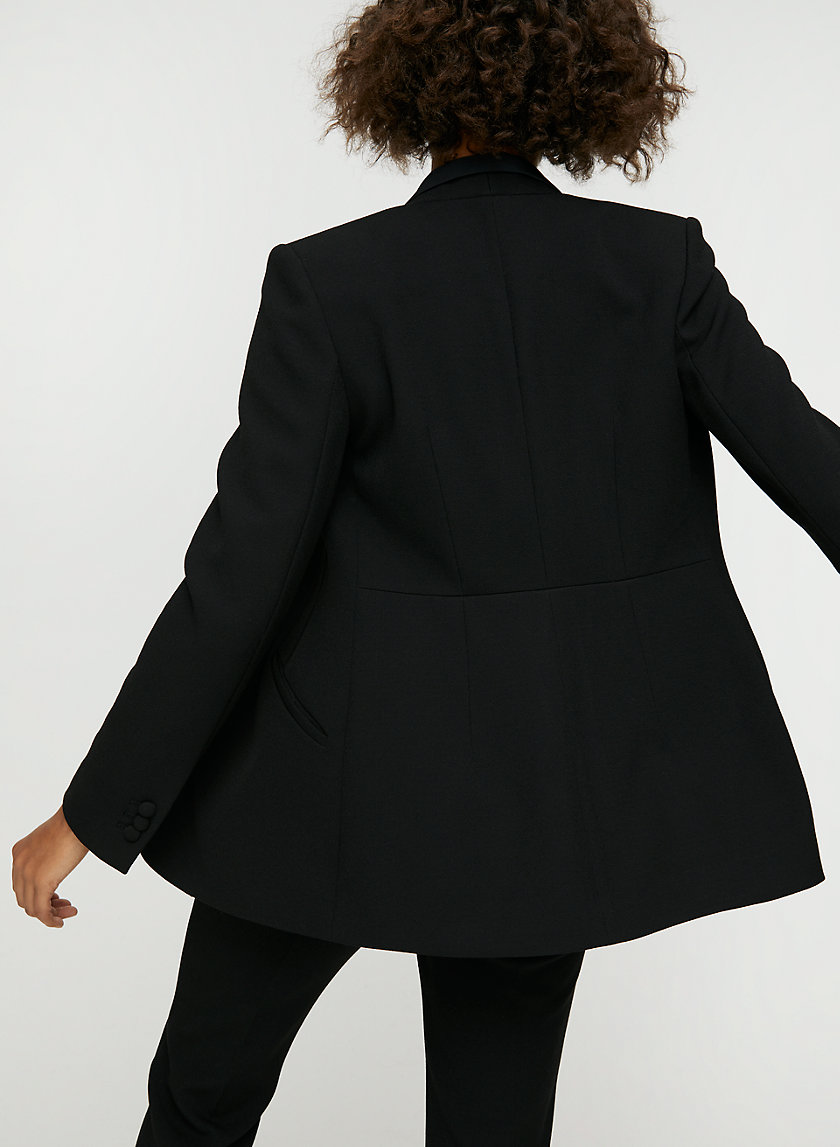 JACKSON BLAZER - Tailored collarless blazer JACKSON BLAZER - Tailored collarless blazer