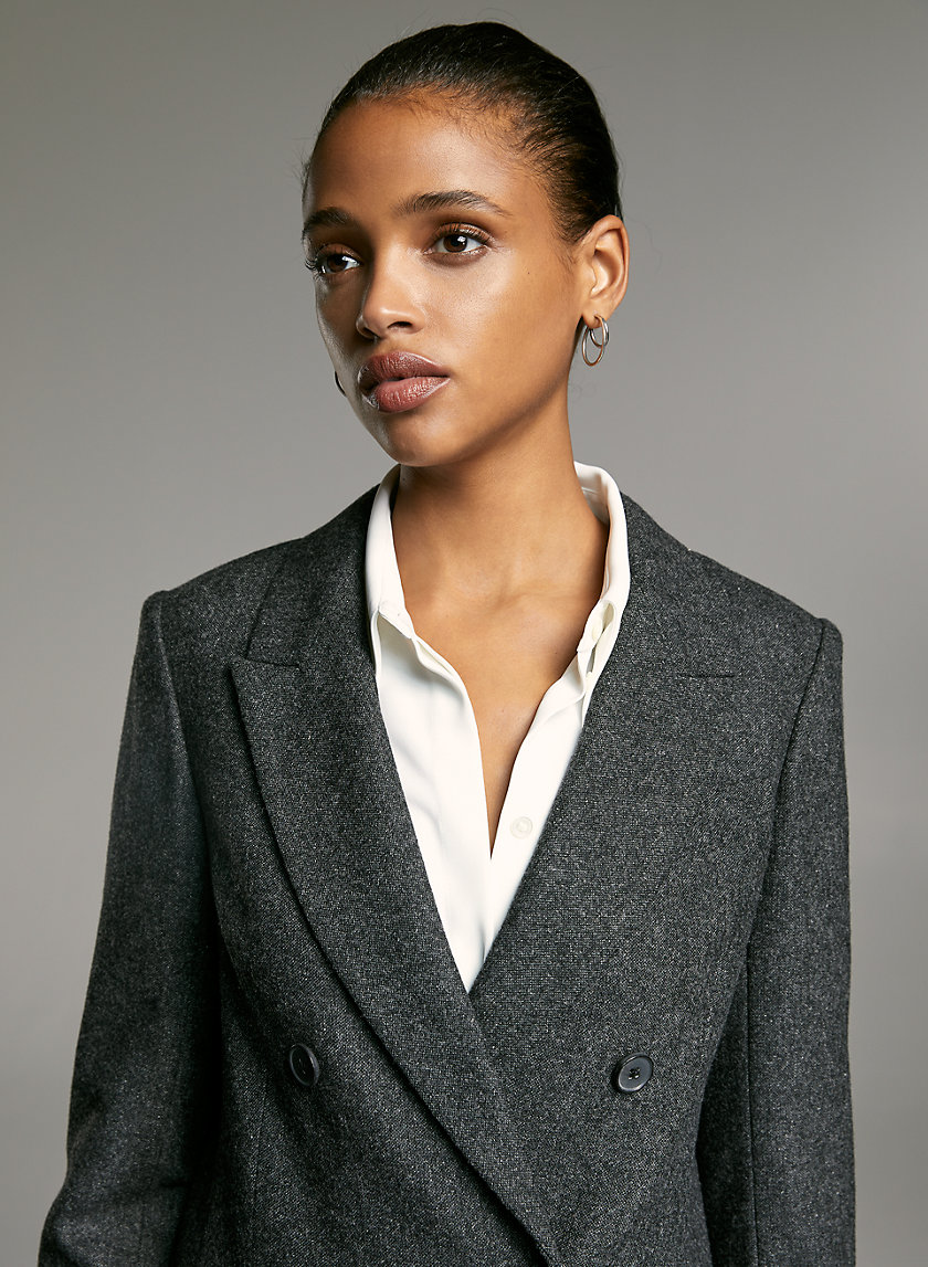 SAMUEL BLAZER - Wool double-breasted blazer SAMUEL BLAZER - Wool double-breasted blazer