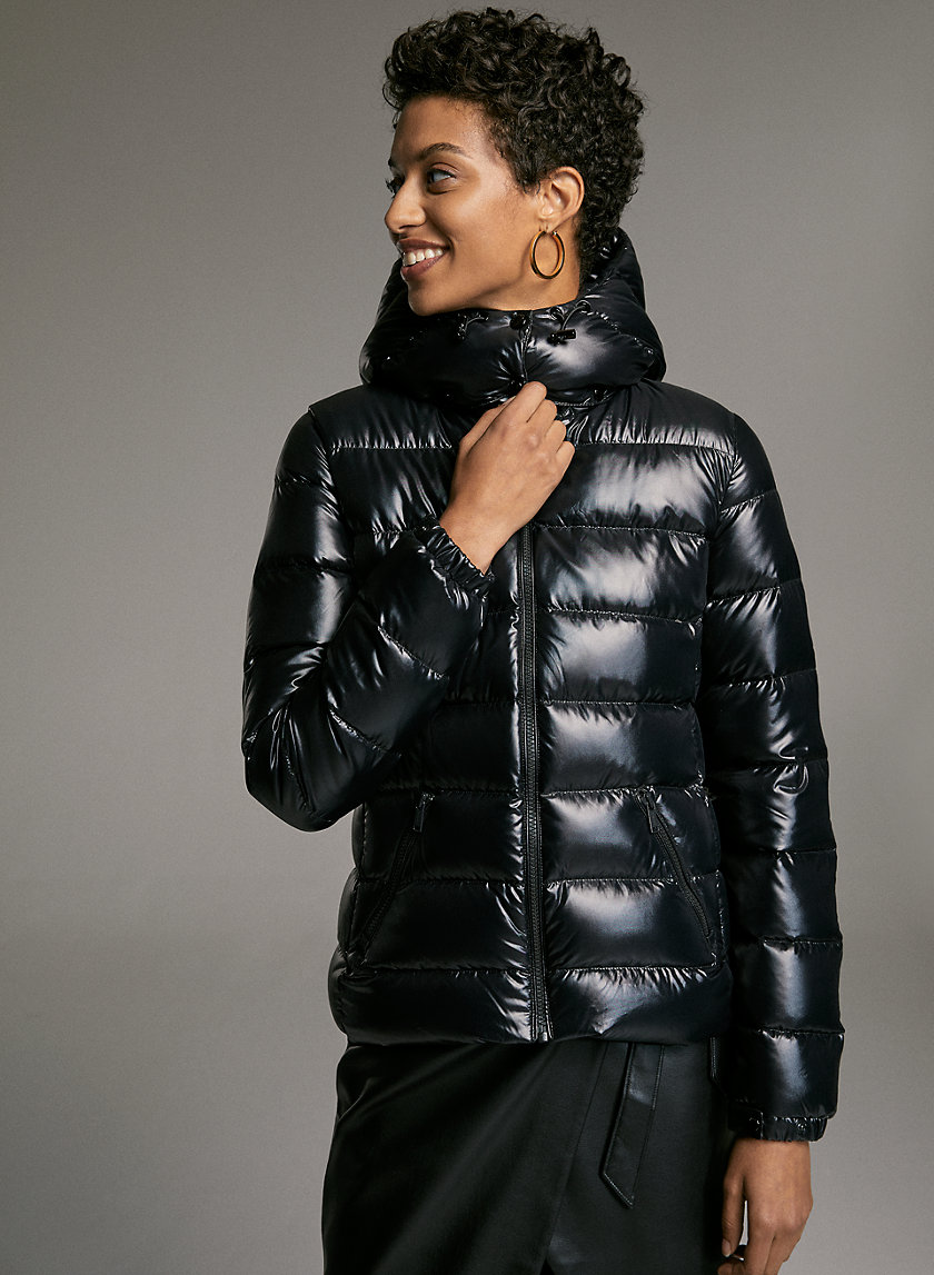 HUDSON PUFFER - Shiny, goose-down puffer jacket HUDSON PUFFER - Shiny, goose-down puffer jacket