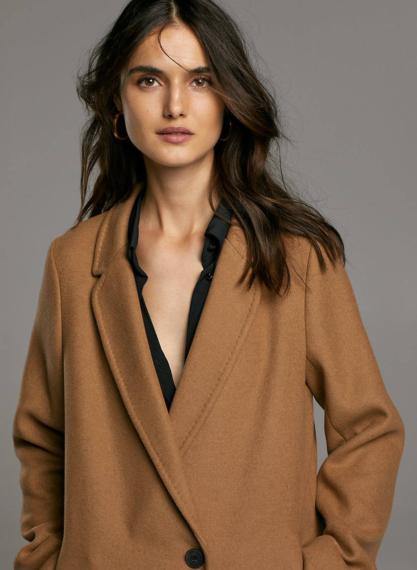 STEDMAN WOOL COAT - Mid-length, wool coat STEDMAN WOOL COAT - Mid-length, wool coat