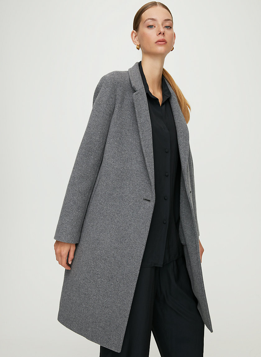 STEDMAN WOOL COAT - Mid-length, wool coat STEDMAN WOOL COAT - Mid-length, wool coat