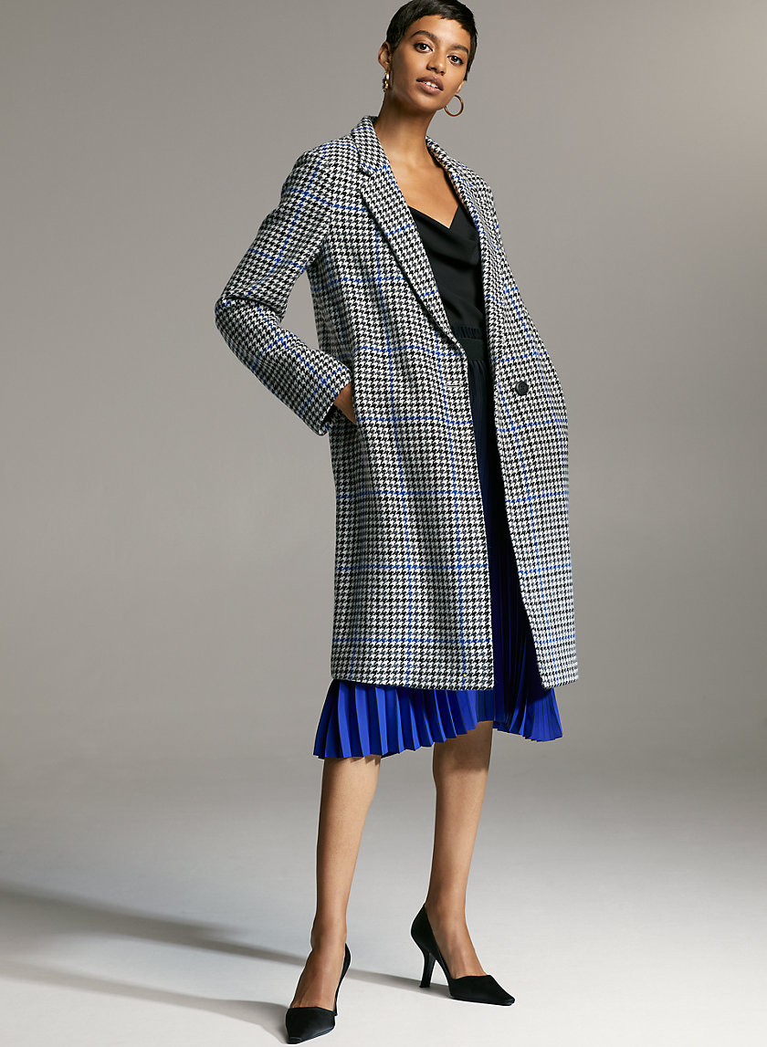 STEDMAN WOOL COAT - Single-breasted minimalist wool coat STEDMAN WOOL COAT - Single-breasted minimalist wool coat