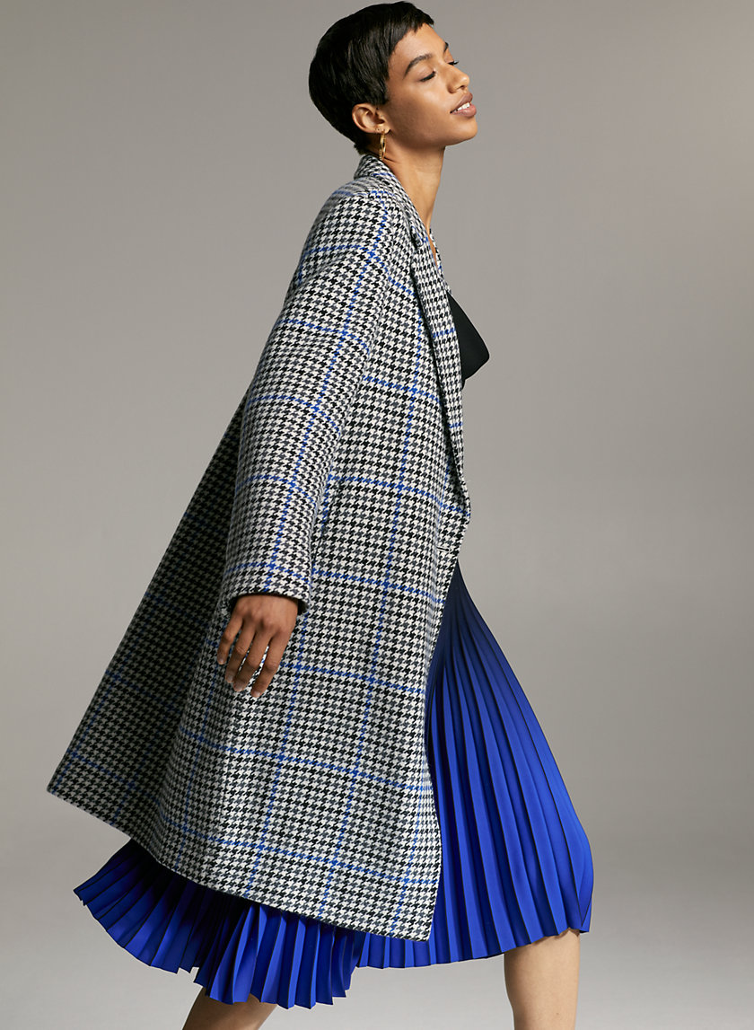 STEDMAN WOOL COAT - Single-breasted minimalist wool coat STEDMAN WOOL COAT - Single-breasted minimalist wool coat