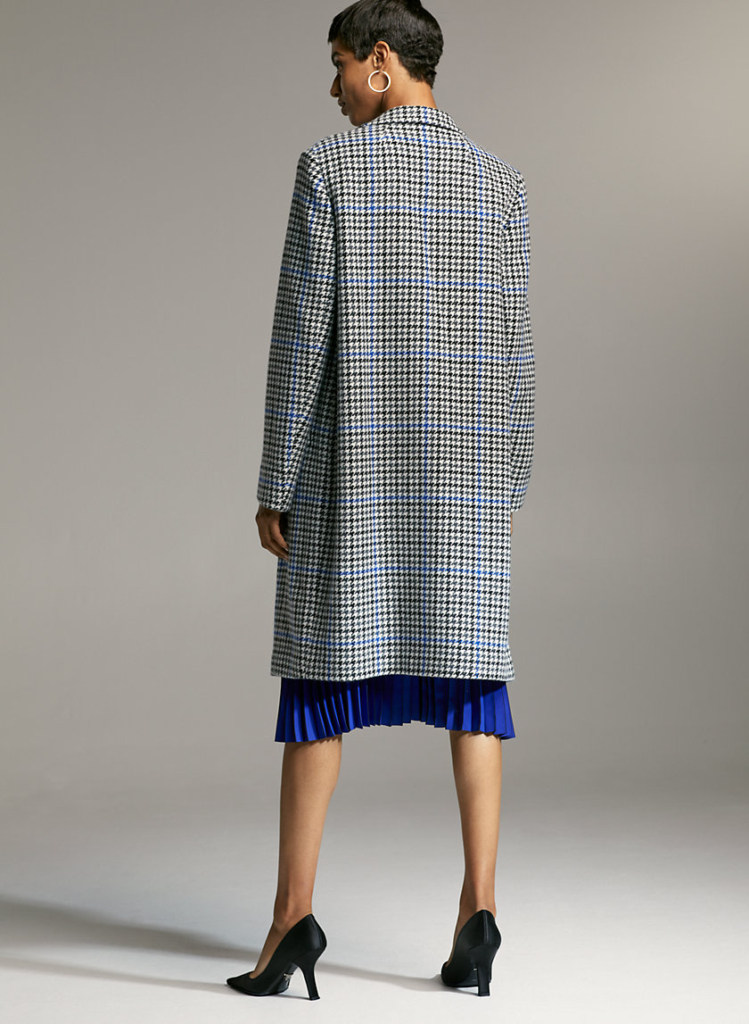 STEDMAN WOOL COAT - Single-breasted minimalist wool coat STEDMAN WOOL COAT - Single-breasted minimalist wool coat