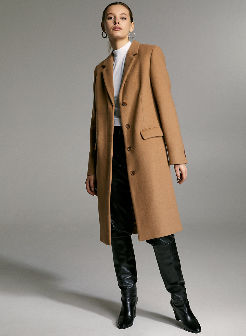 HARTFORD WOOL COAT - Double-faced classic wool coat HARTFORD WOOL COAT - Double-faced classic wool coat