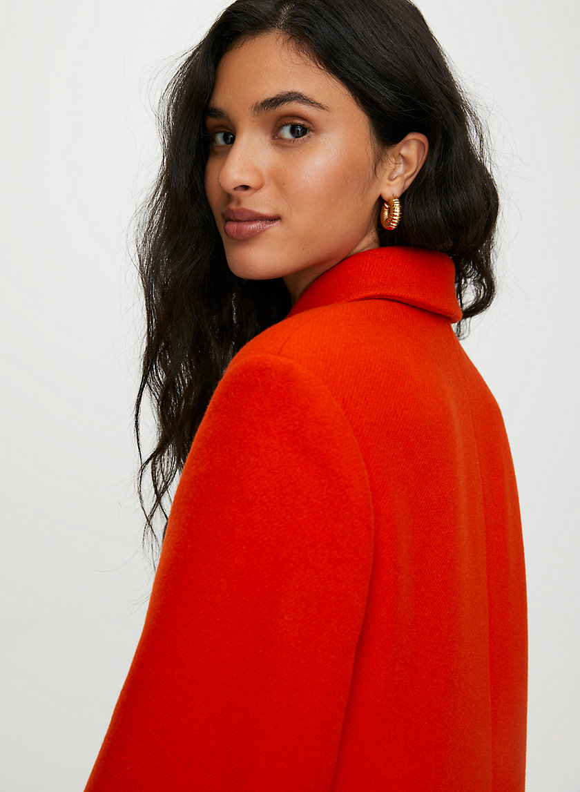 BLYTHE WOOL COAT - Statement wool coat BLYTHE WOOL COAT - Statement wool coat
