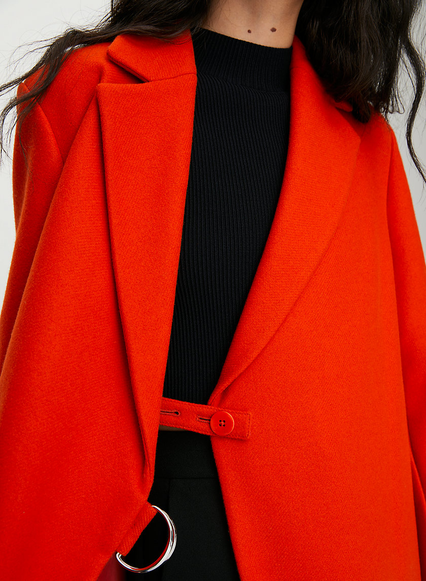 BLYTHE WOOL COAT - Statement wool coat BLYTHE WOOL COAT - Statement wool coat