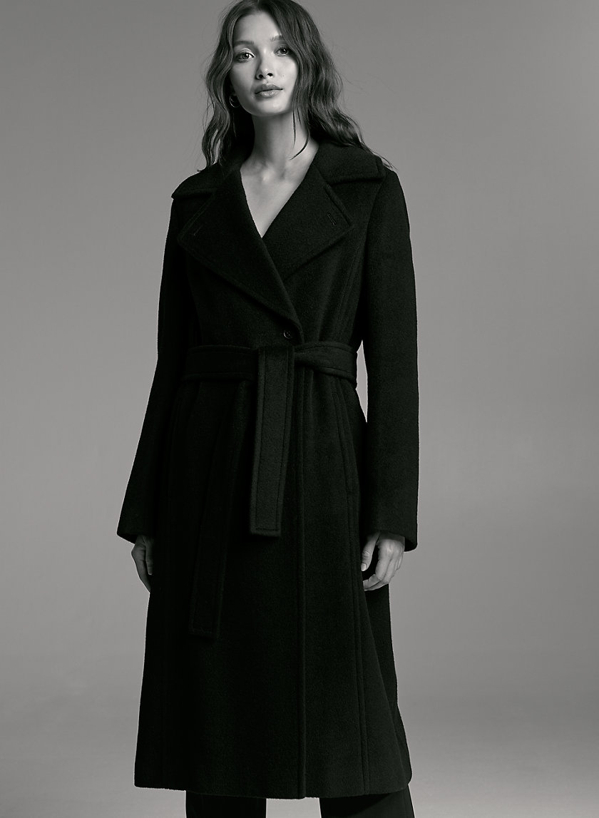 BELMONTE CAMEL COAT - Camel hair and wool robe-style coat BELMONTE CAMEL COAT - Camel hair and wool robe-style coat