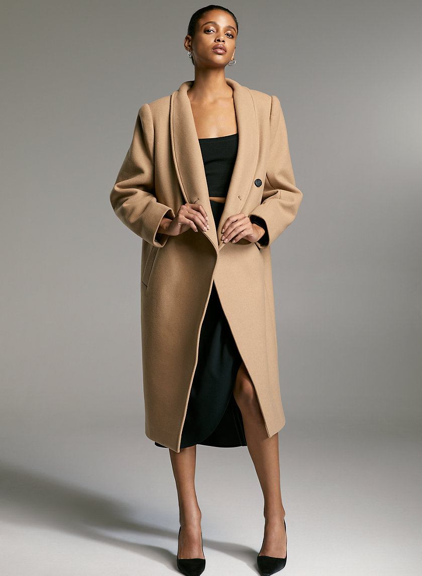 HASEK WOOL COAT - Wool cocoon coat HASEK WOOL COAT - Wool cocoon coat