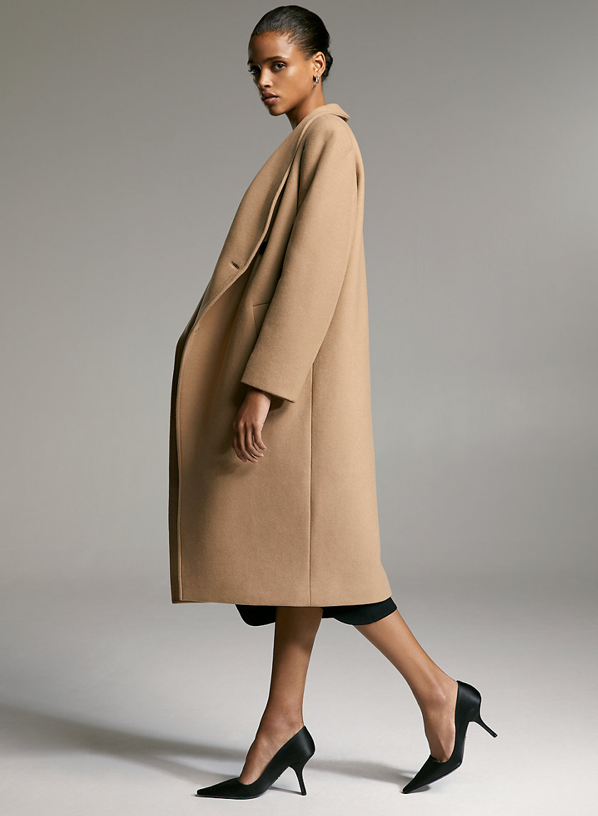 HASEK WOOL COAT - Wool cocoon coat HASEK WOOL COAT - Wool cocoon coat