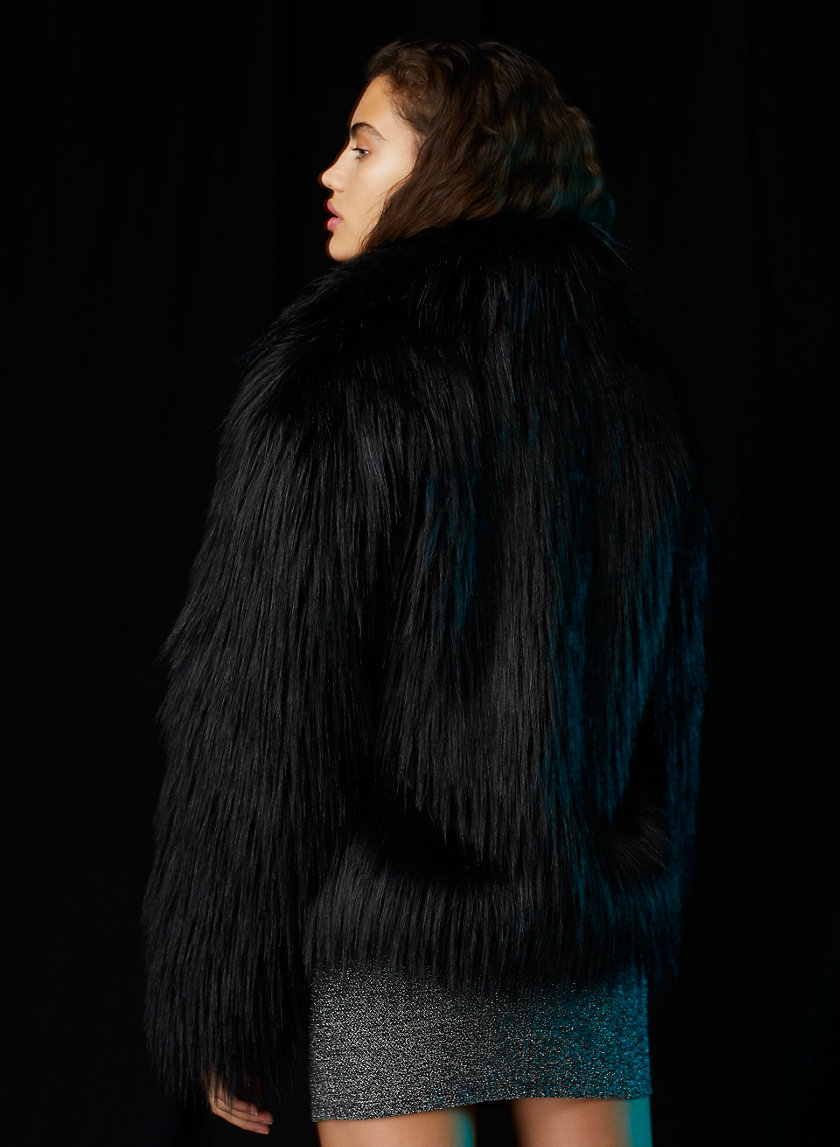 KUMA FAUX FUR COAT - Short faux fur coat KUMA FAUX FUR COAT - Short faux fur coat