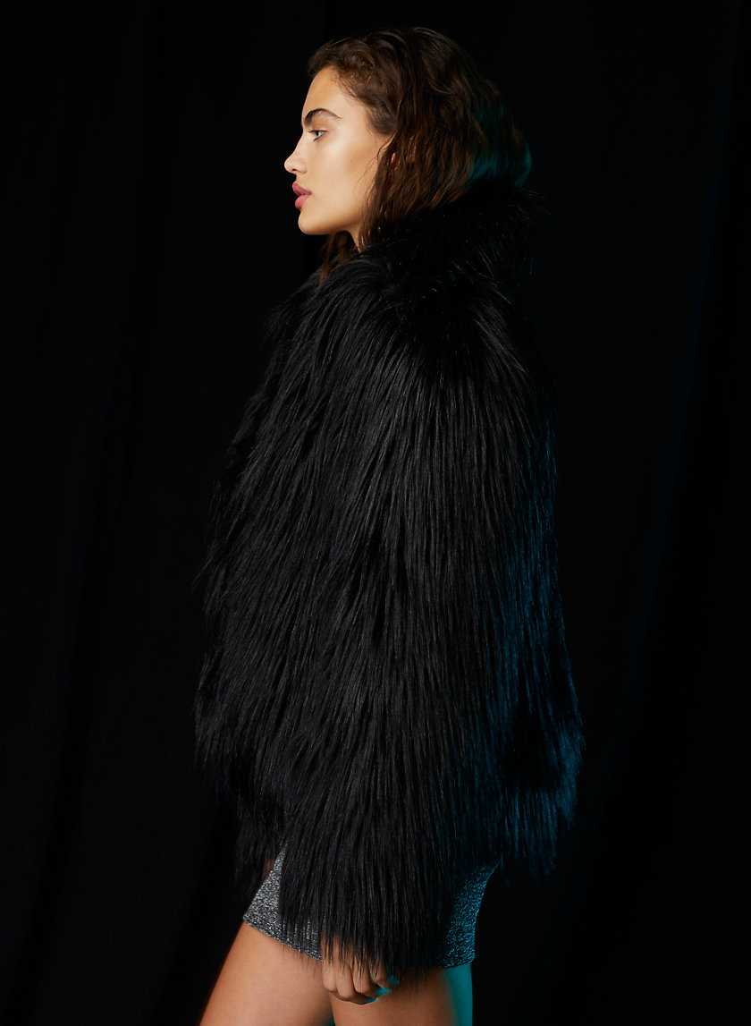KUMA FAUX FUR COAT - Short faux fur coat KUMA FAUX FUR COAT - Short faux fur coat
