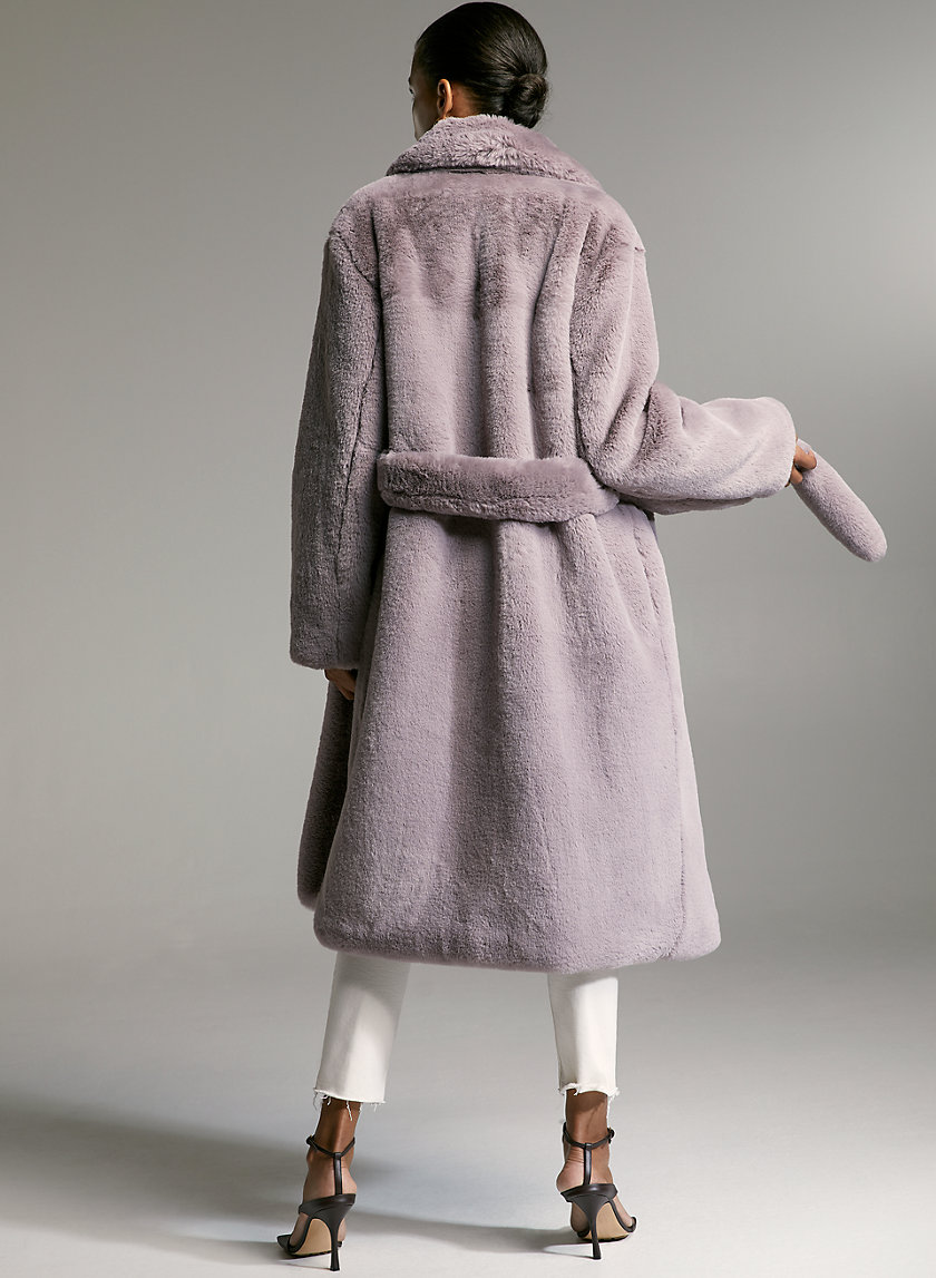 Babaton WATT FAUX FUR COAT Aritzia US