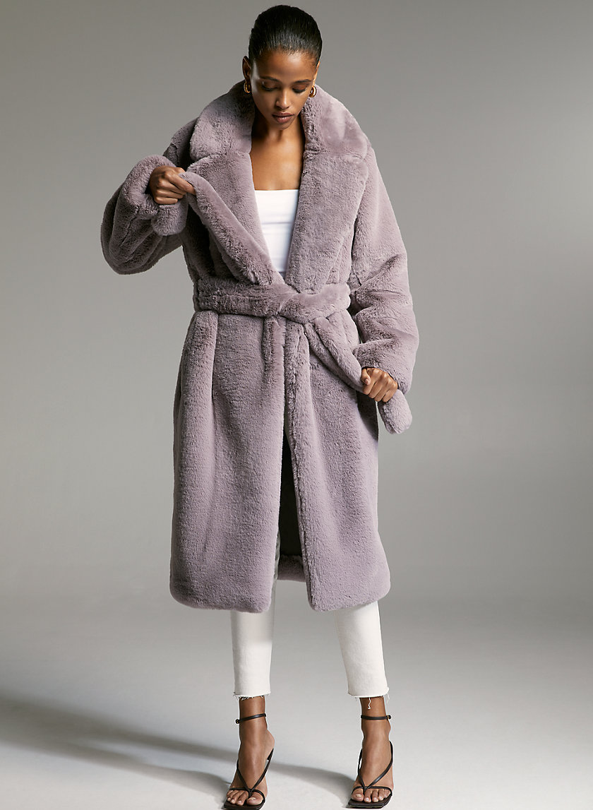 Babaton WATT FAUX FUR COAT Aritzia US