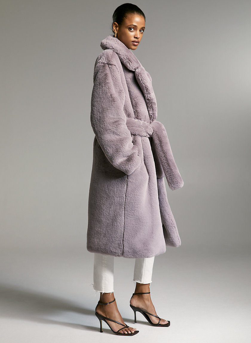 Babaton WATT FAUX FUR COAT Aritzia US