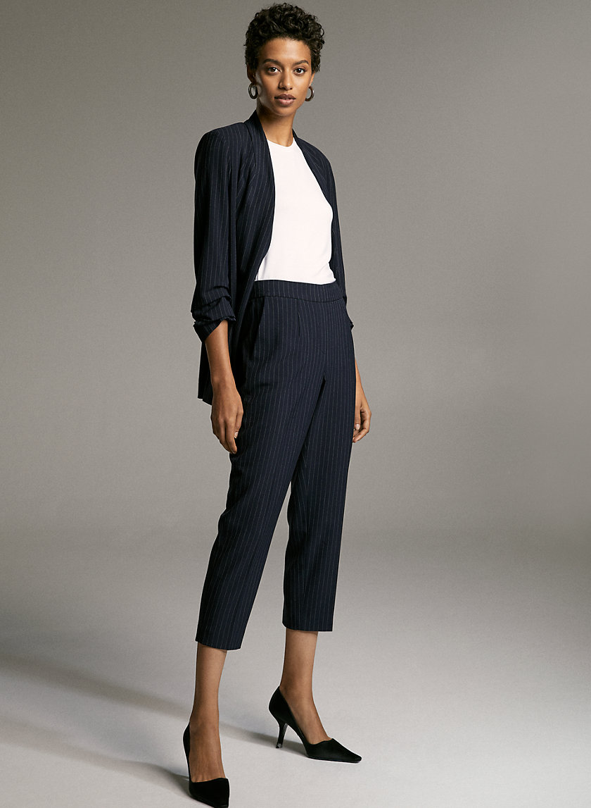 CONAN CHECK PANT - Plaid cropped dress pant CONAN CHECK PANT - Plaid cropped dress pant