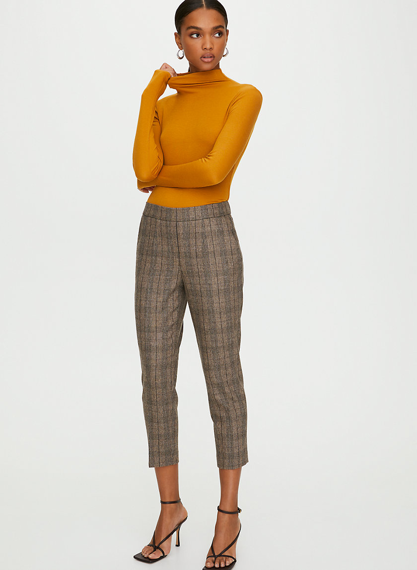 CONAN WOOL CASHMERE PANT - Cropped dress pant CONAN WOOL CASHMERE PANT - Cropped dress pant