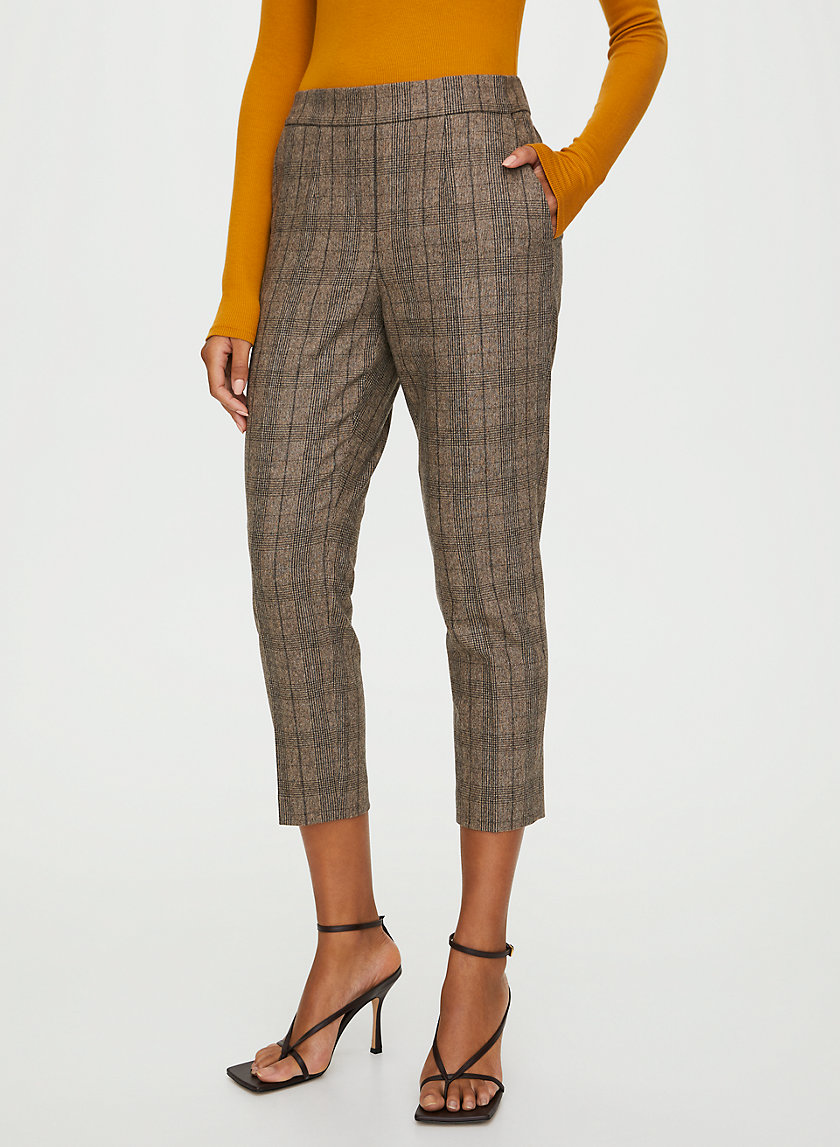 CONAN WOOL CASHMERE PANT - Cropped dress pant CONAN WOOL CASHMERE PANT - Cropped dress pant