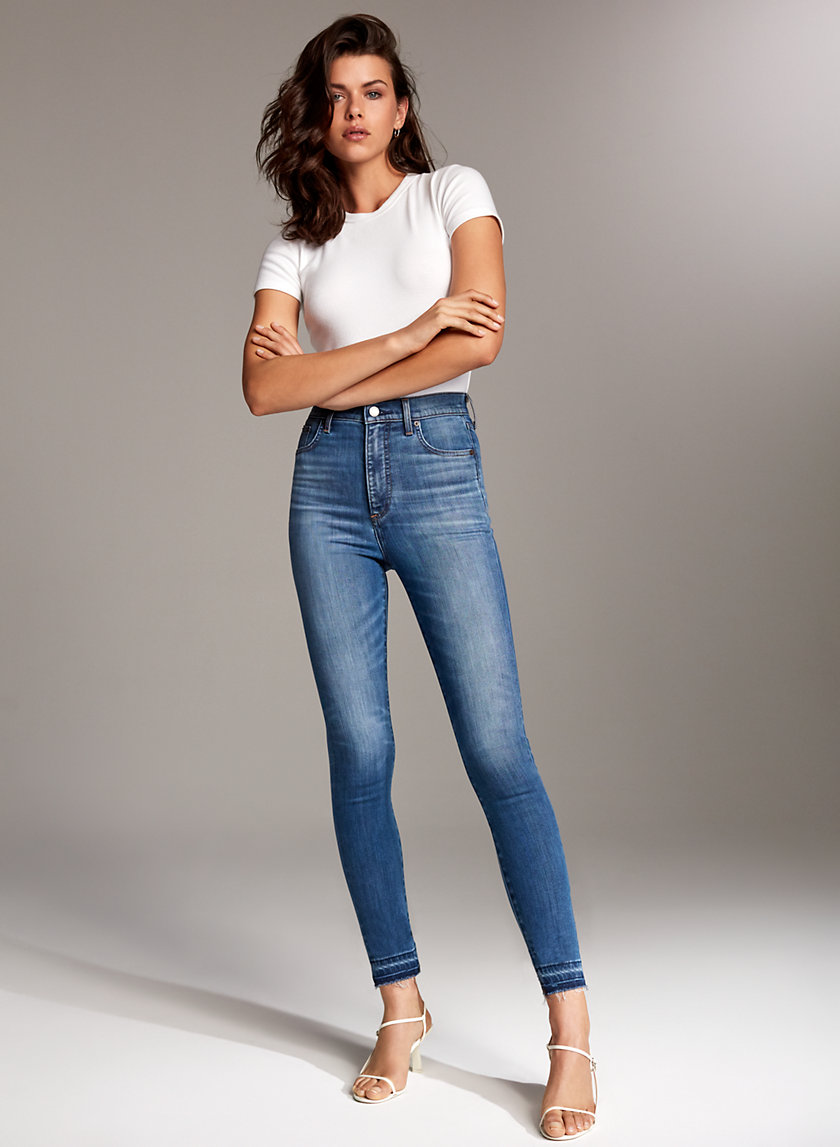 Denim Forum THE LOLA HIGH CROP 