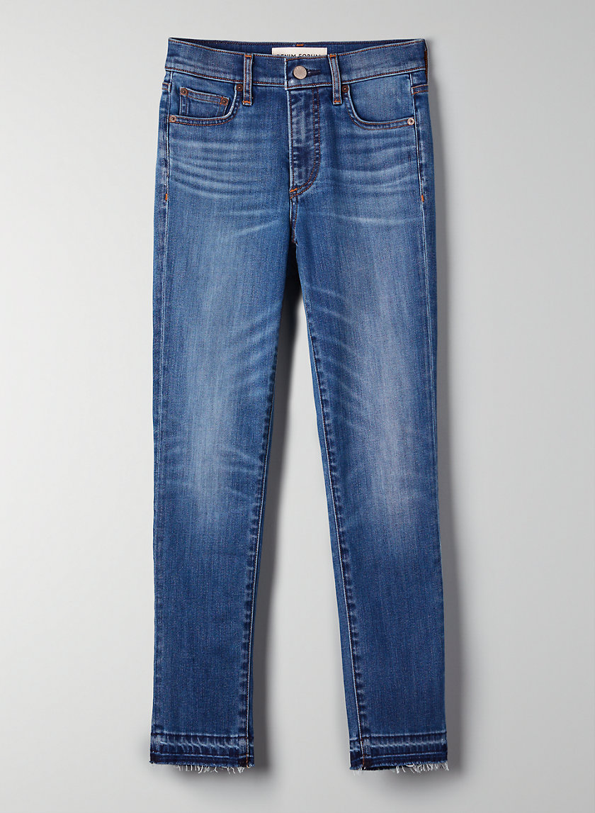 Denim Forum THE NICO MID CROP | Aritzia 